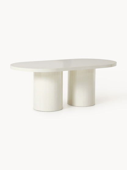 Sayenna Oval Garden Dining Table, 200 x 100 cm