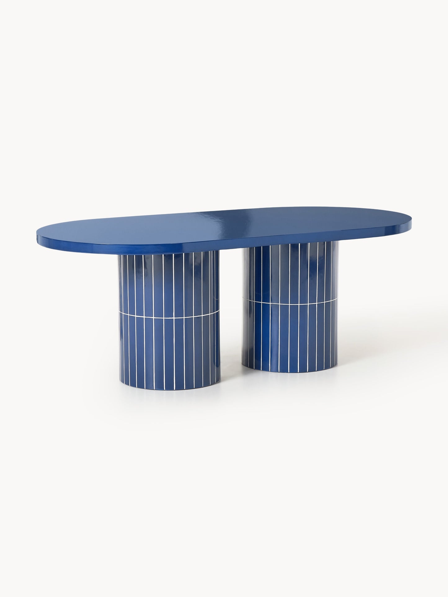 Sayenna Oval Garden Dining Table, 200 x 100 cm