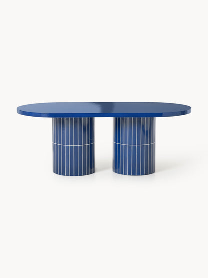 Sayenna Oval Garden Dining Table, 200 x 100 cm
