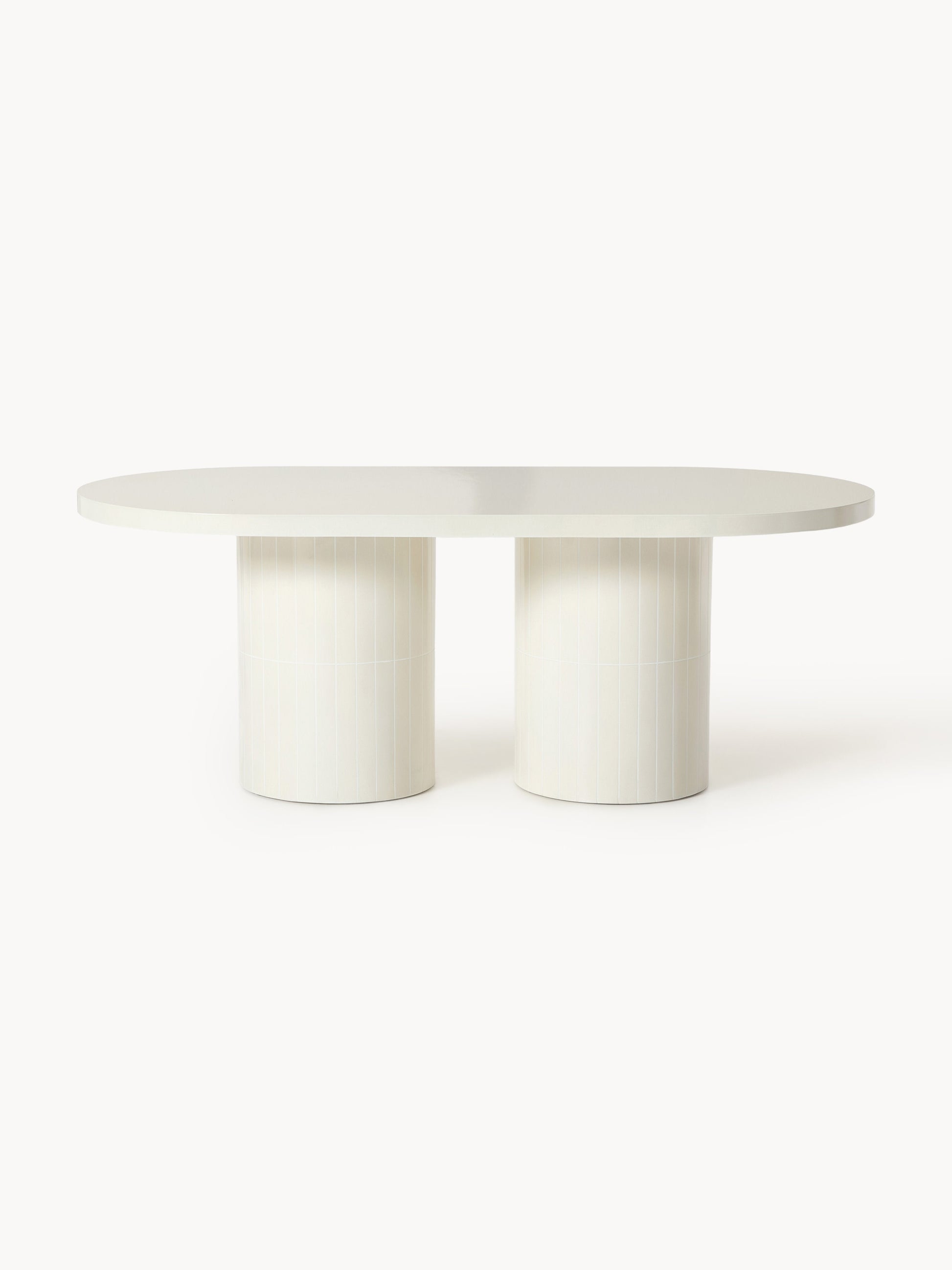 Sayenna Oval Garden Dining Table, 200 x 100 cm