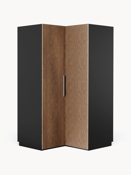 Simonetta Modular Corner Wardrobe, 115 cm Wide