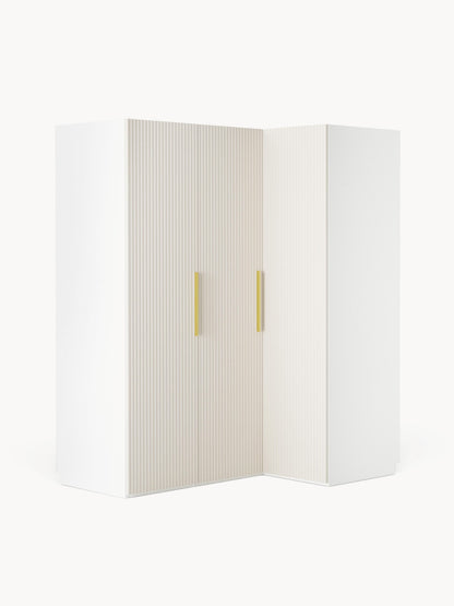 Simonetta Modular Corner Wardrobe, 165 cm Wide, in Various Sizes