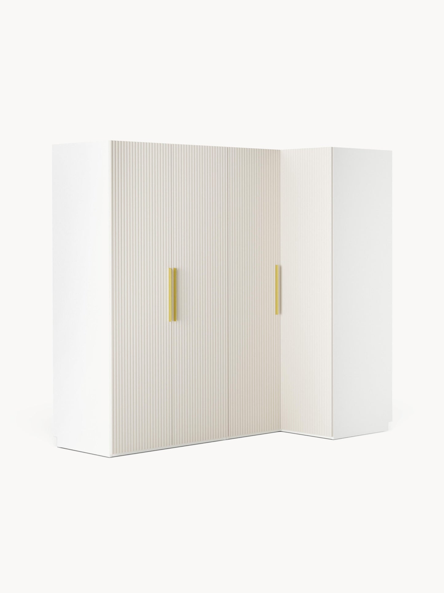 Simonetta Modular Corner Wardrobe, 215 cm Wide, in Various Sizes