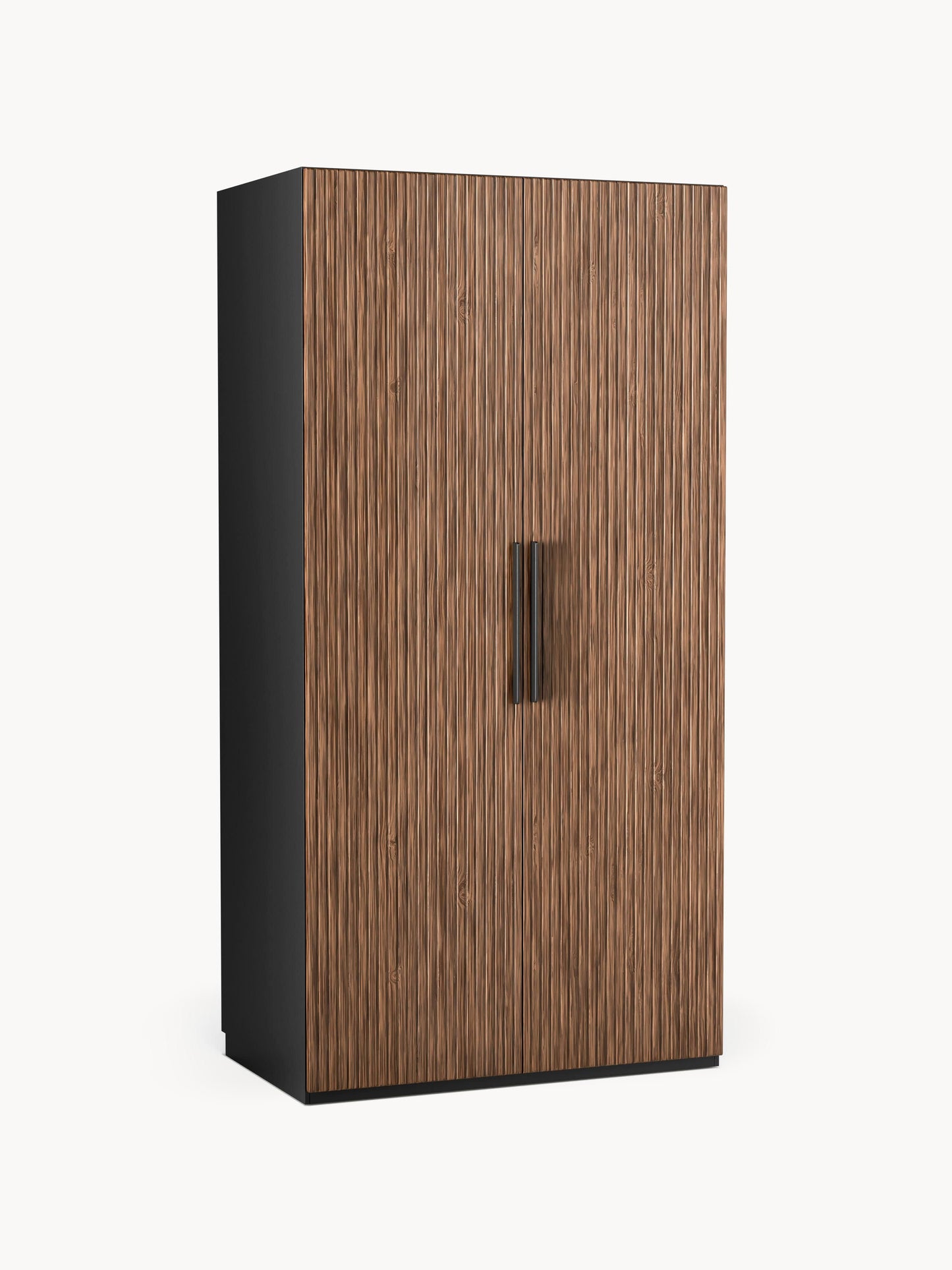 Simonetta Modular Hinged-Door Wardrobe, 100 cm Wide, in Various Sizes