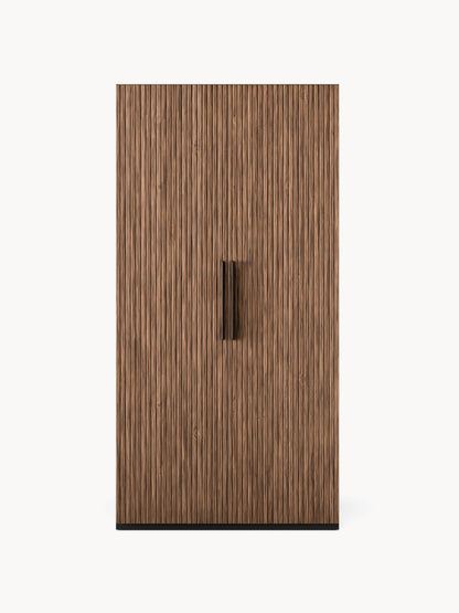 Simonetta Modular Hinged-Door Wardrobe, 100 cm Wide, in Various Sizes