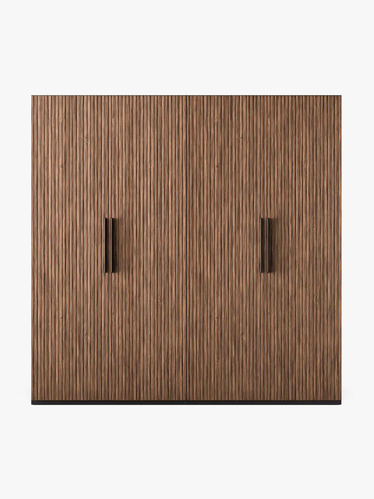 Simonetta Modular Hinged-Door Wardrobe, 200 cm Wide, in Various Sizes