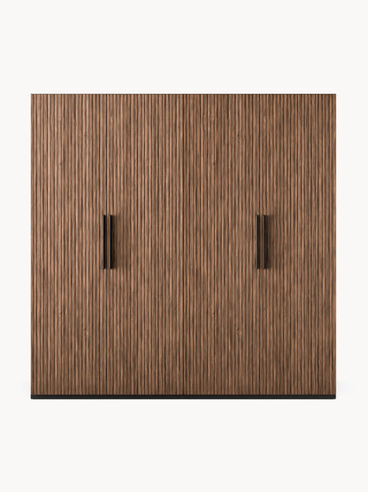 Simonetta Modular Hinged-Door Wardrobe, 200 cm Wide, in Various Sizes