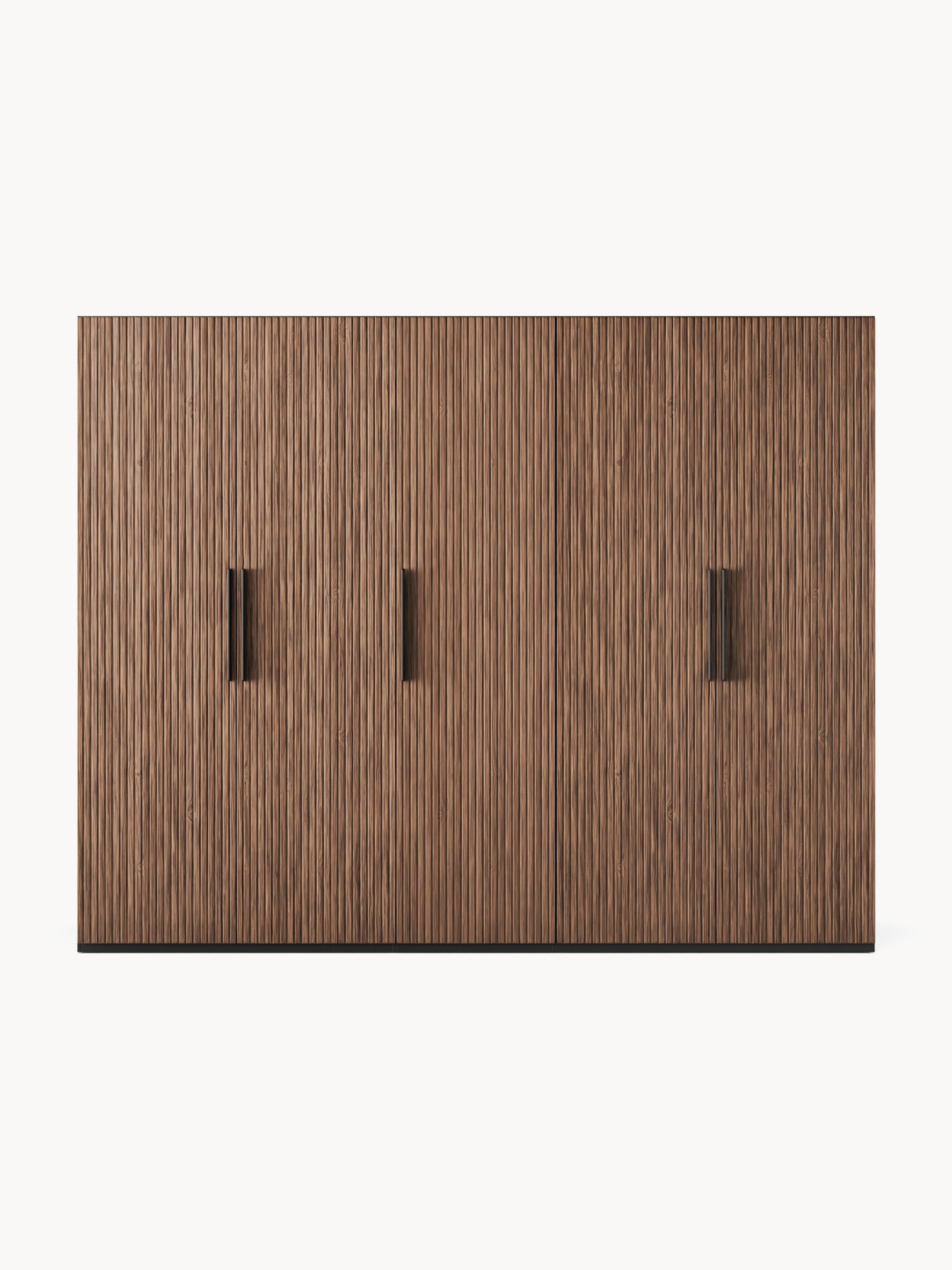 Simonetta Modular Hinged-Door Wardrobe, 250 cm Wide, in Various Sizes