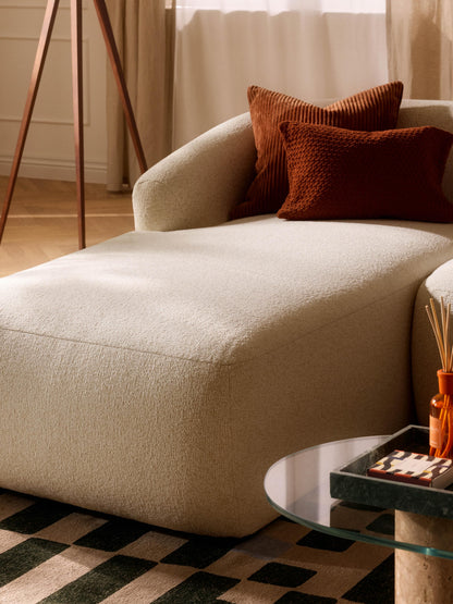 Sofinne Bouclé Chaise Corner Module