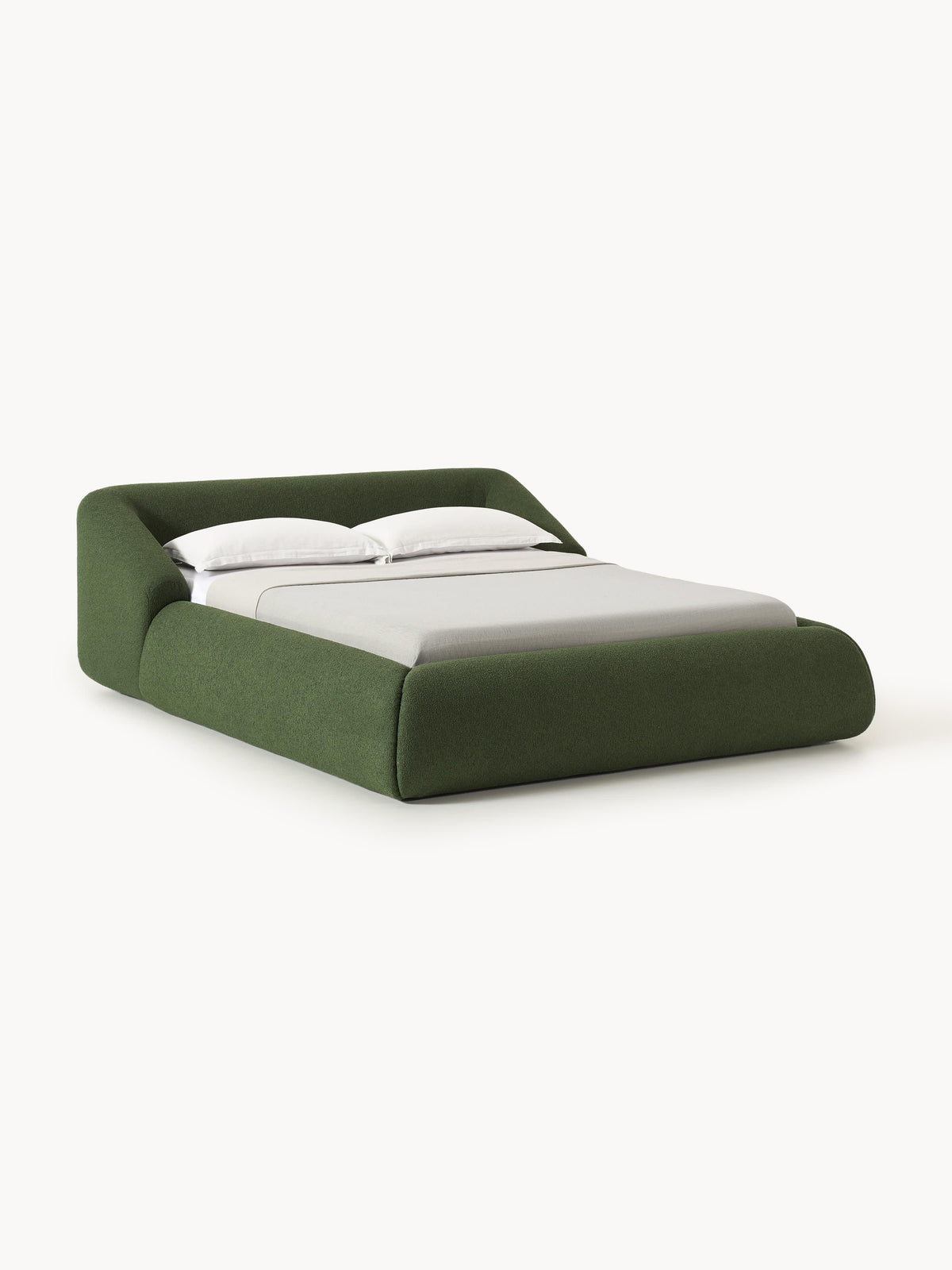 Sofinne Bouclé Upholstered Bed