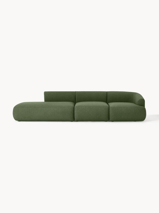 Sofinne Modular Bouclé Chaise (2-Seater)