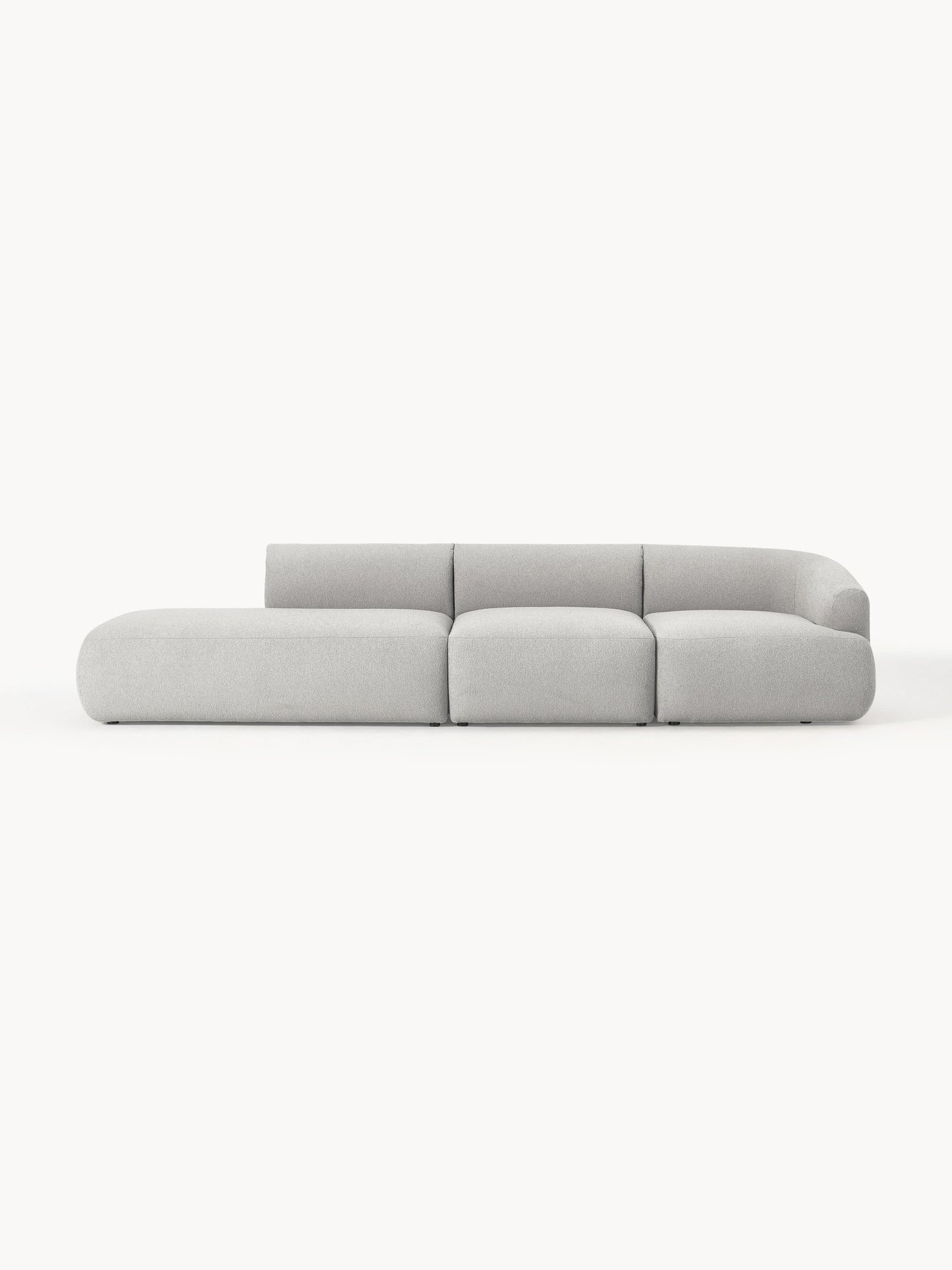Sofinne Modular Bouclé Chaise (2-Seater)