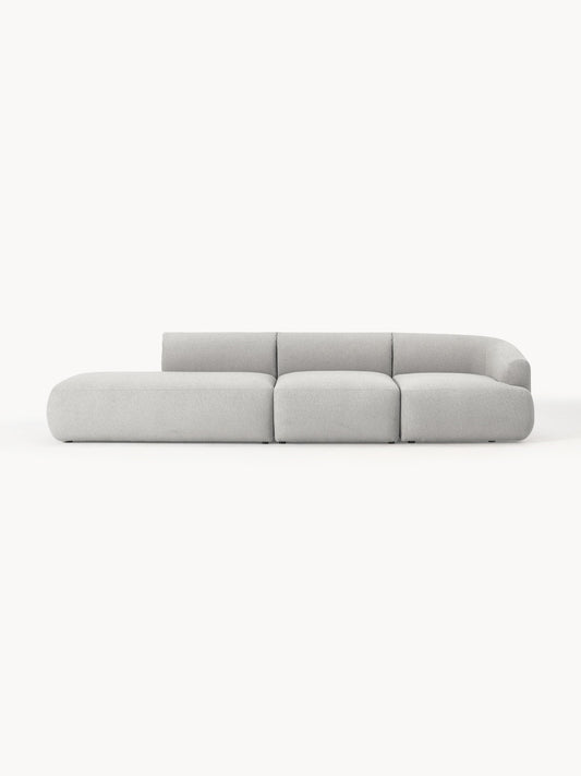 Sofinne Modular Bouclé Chaise (2-Seater)