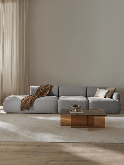 Sofinne Modular Bouclé Chaise (2-Seater)