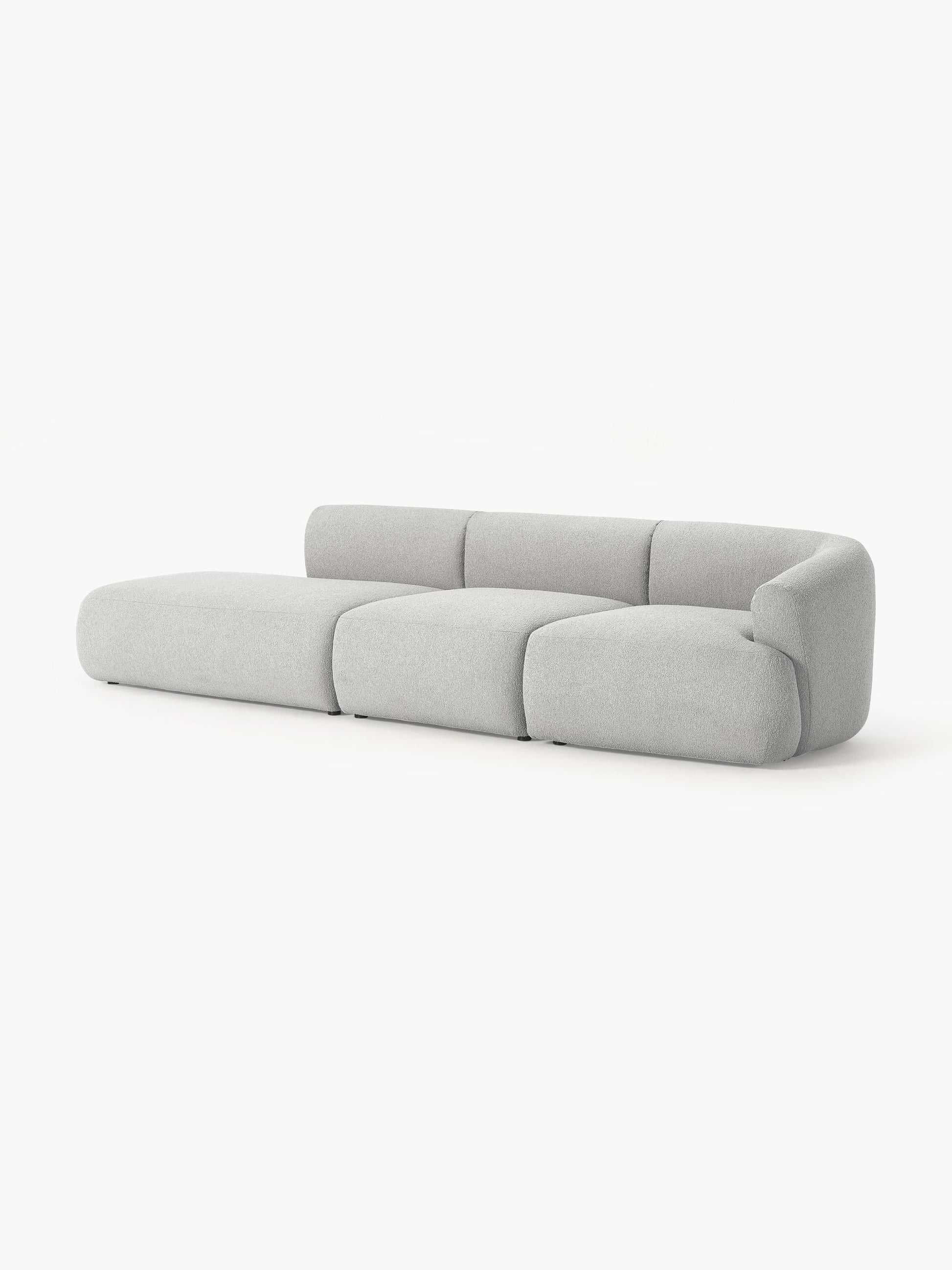 Sofinne Modular Bouclé Chaise (2-Seater)