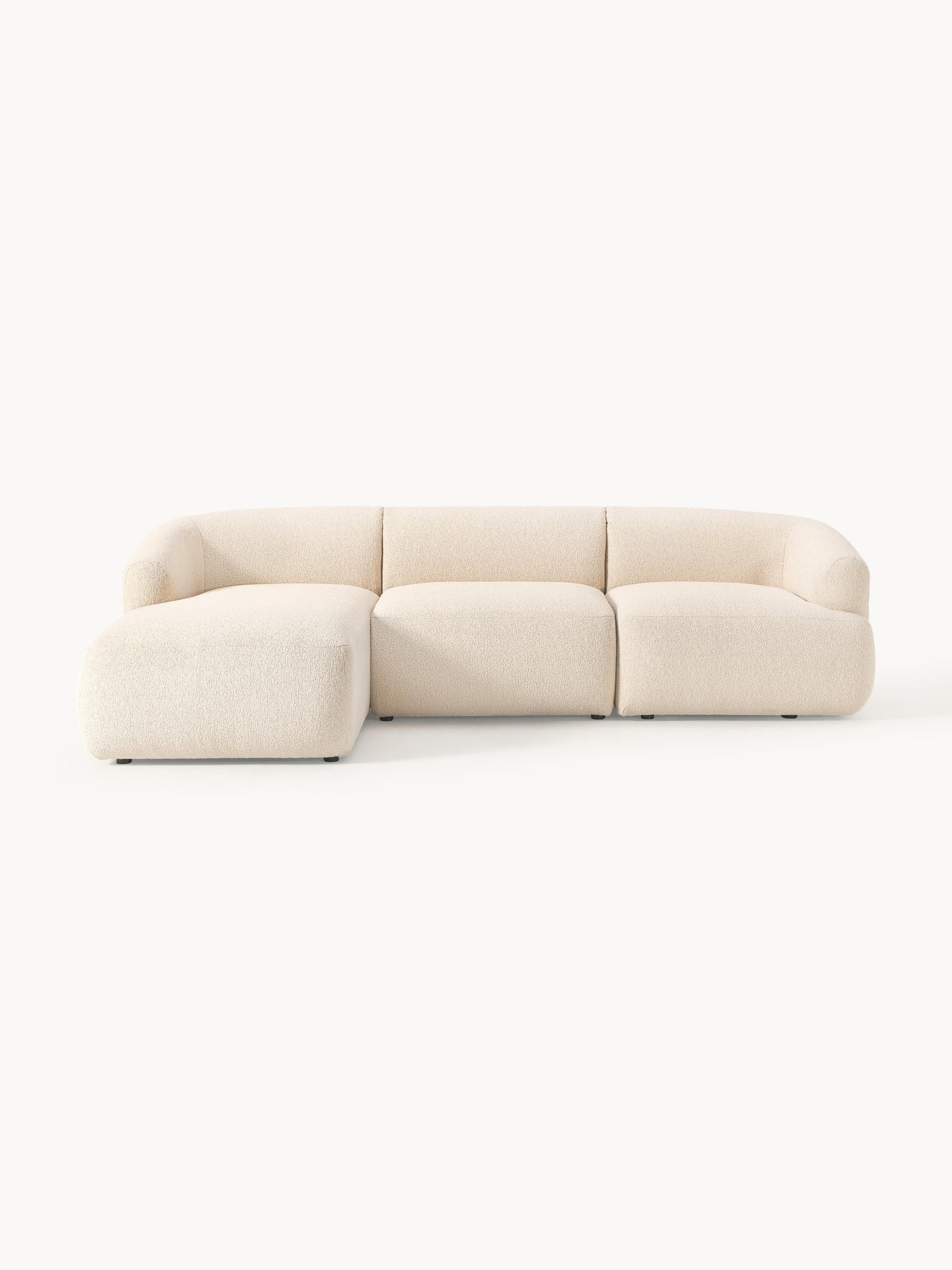 Sofinne Modular Bouclé Corner Sofa (3-Seater)