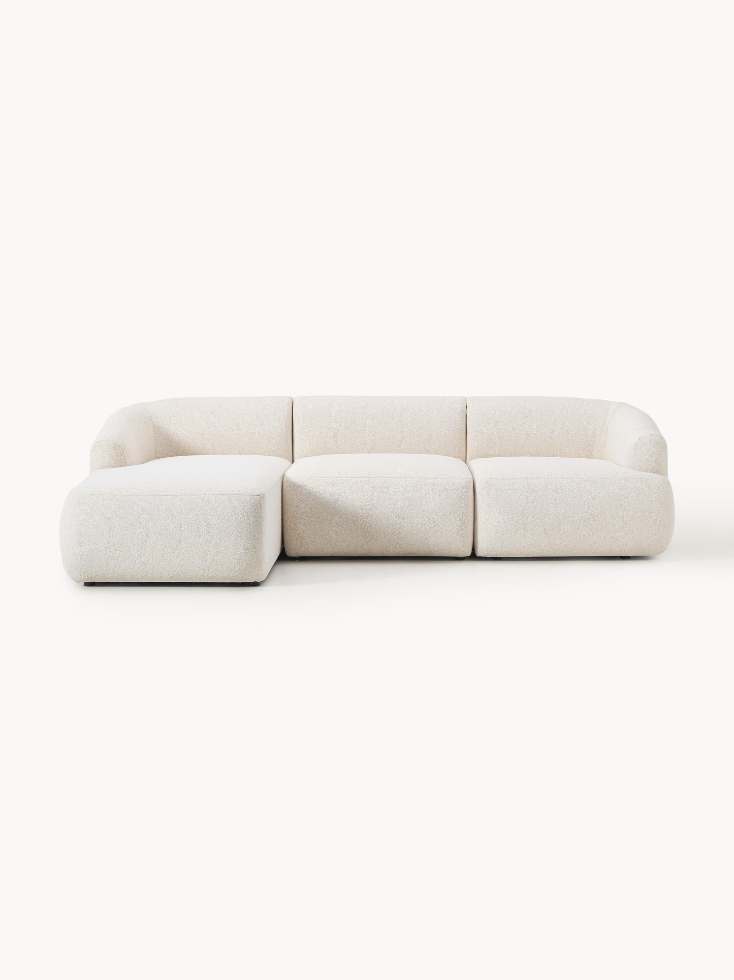 Sofinne Modular Bouclé Corner Sofa (3-Seater)