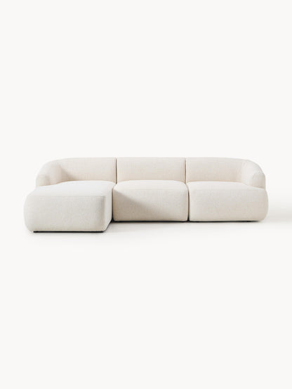 Sofinne Modular Bouclé Corner Sofa (3-Seater)