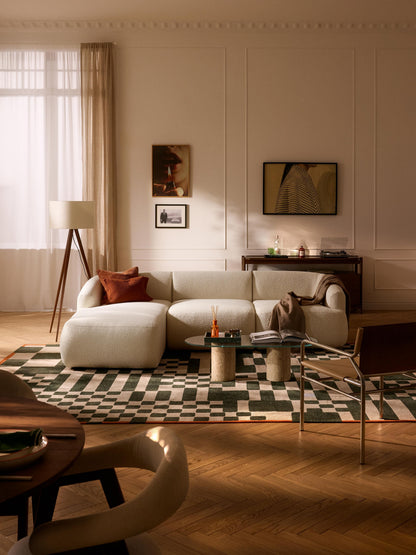 Sofinne Modular Bouclé Corner Sofa (3-Seater)