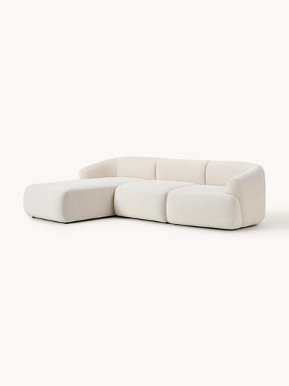 Sofinne Modular Bouclé Corner Sofa (3-Seater)