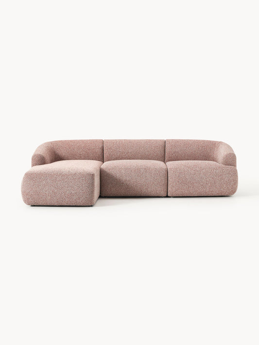 Sofinne Modular Bouclé Corner Sofa (3-Seater)