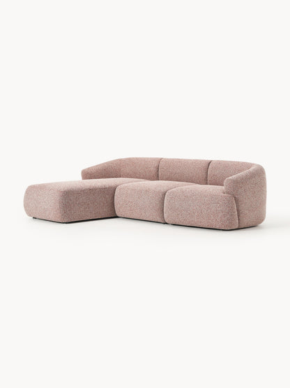 Sofinne Modular Bouclé Corner Sofa (3-Seater)
