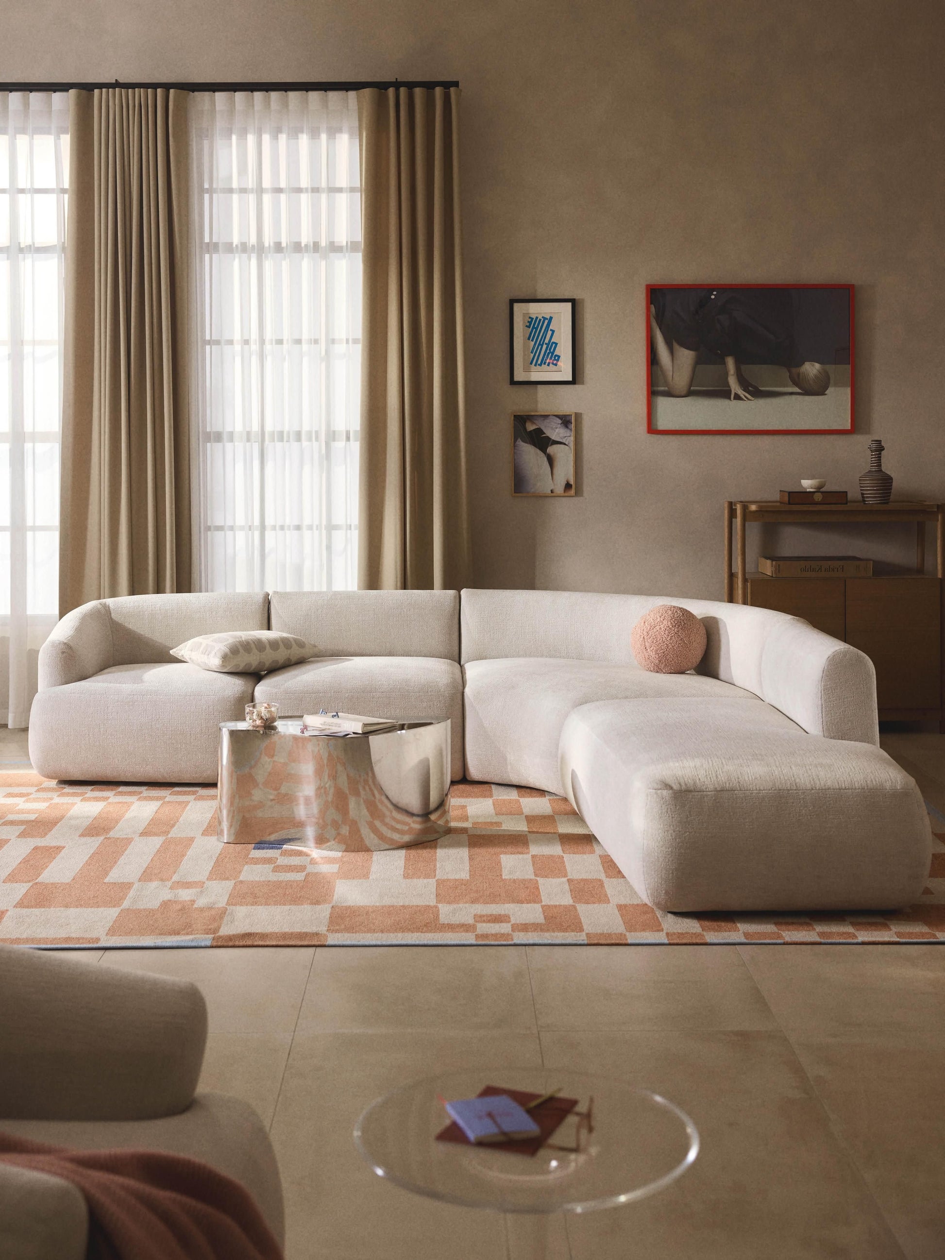 Sofinne Modular Corner Sofa (4-Seater)