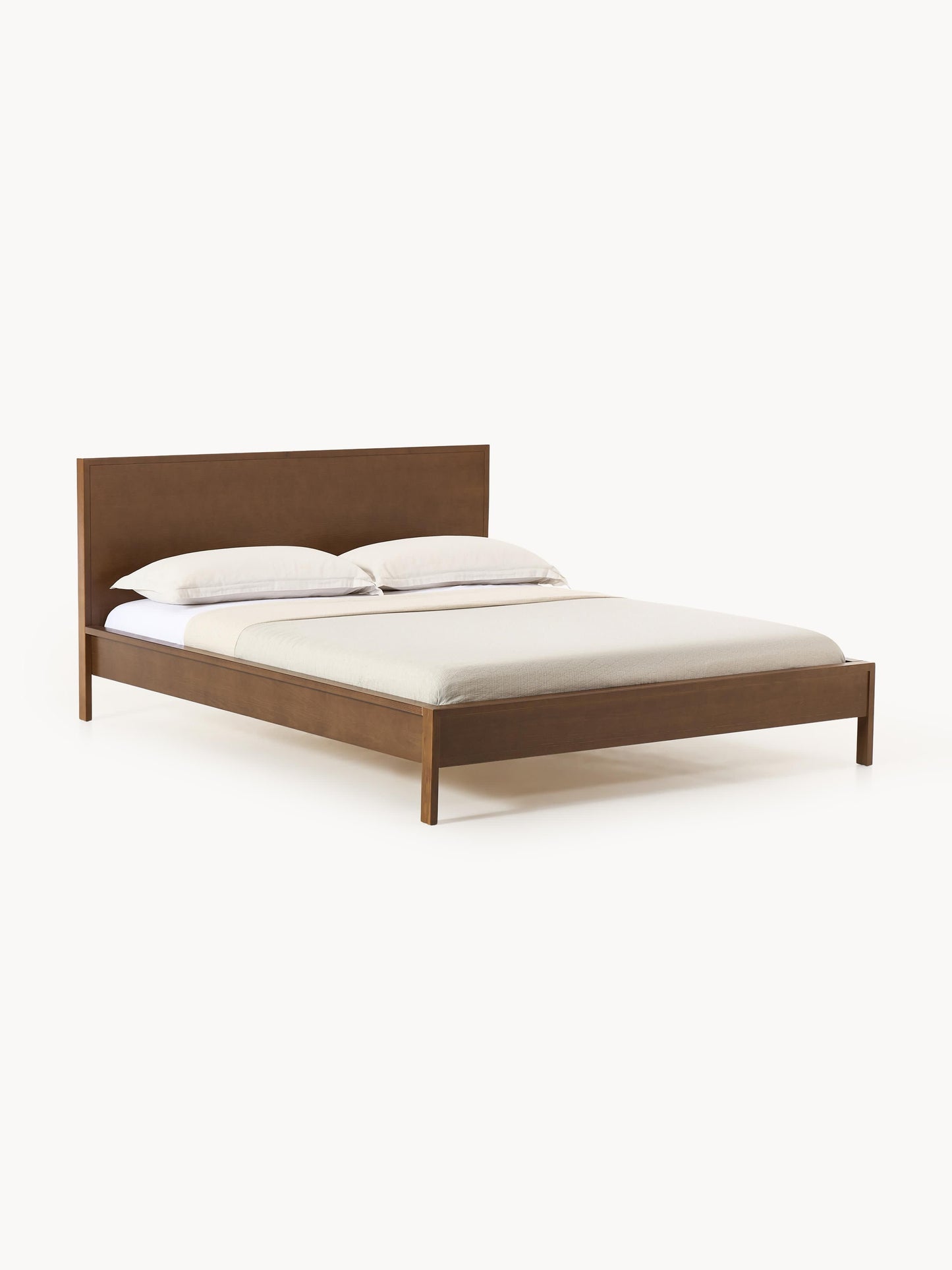 Tamora Wooden Bed with Headboard