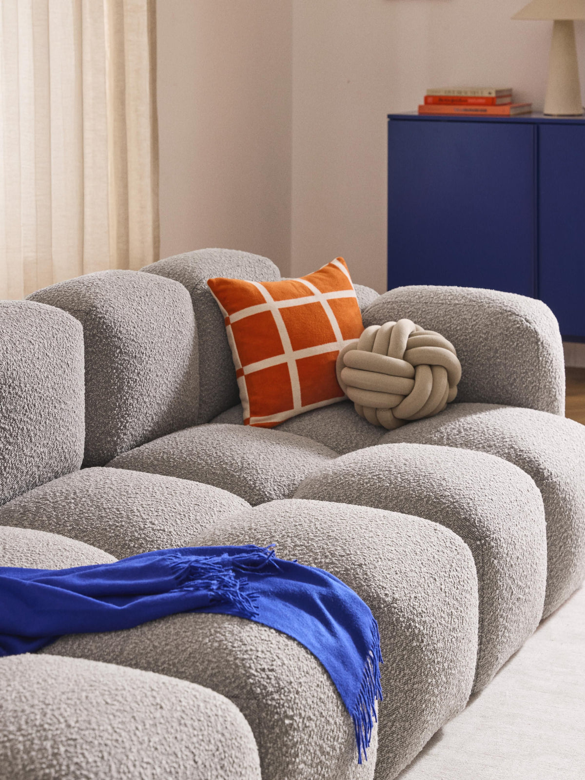 Taylira Bouclé Corner Module