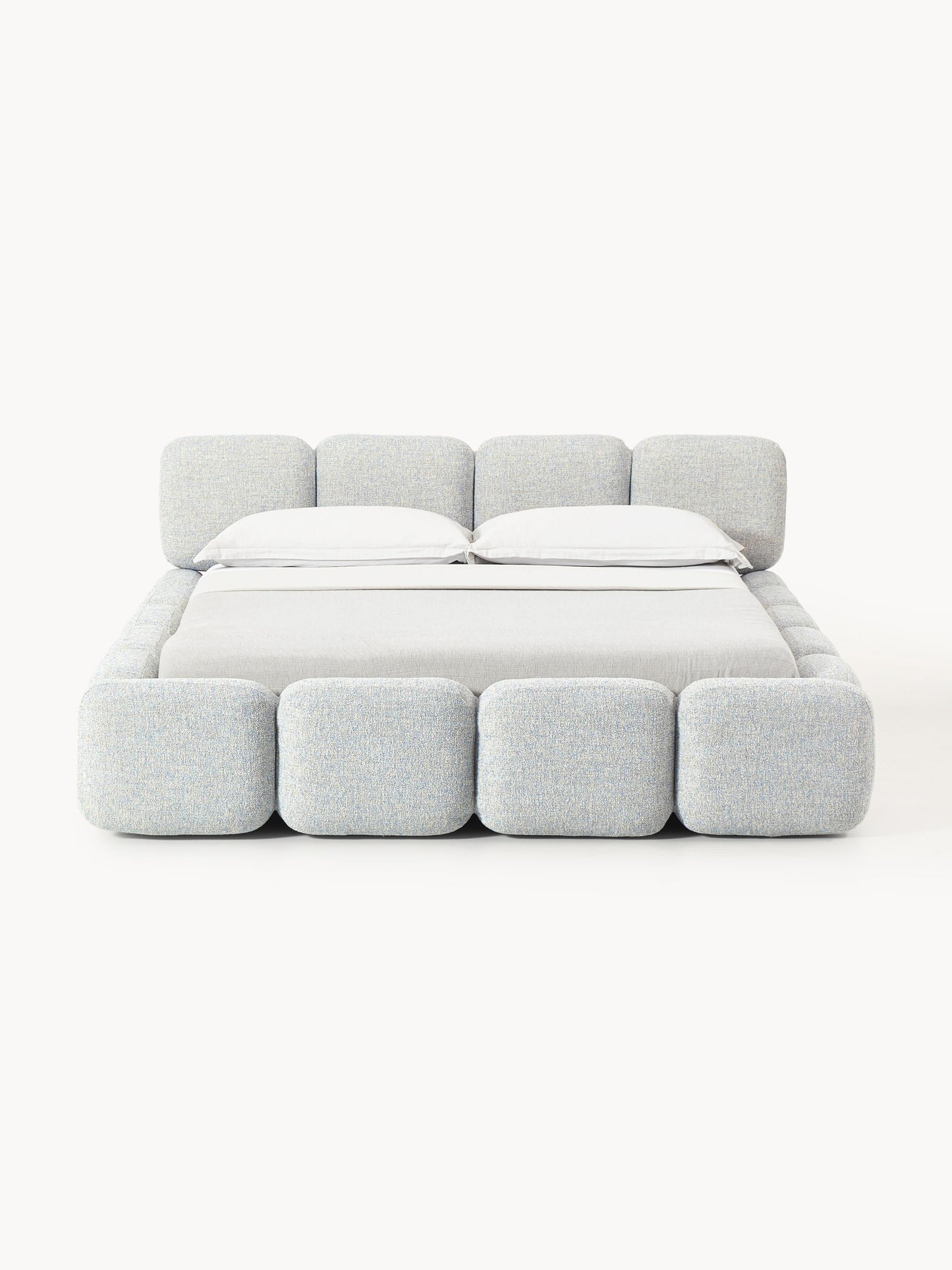 Taylira Bouclé Upholstered Bed