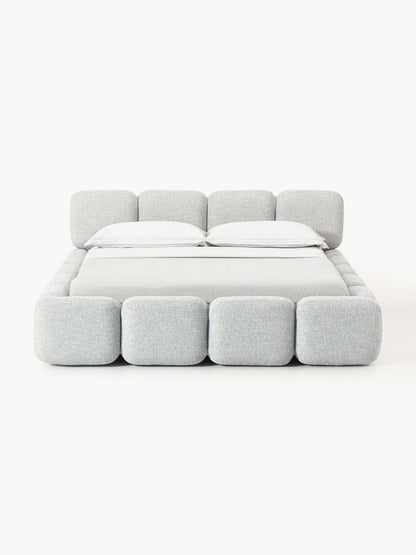 Taylira Bouclé Upholstered Bed