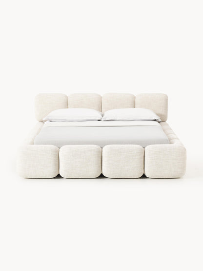 Taylira Bouclé Upholstered Bed