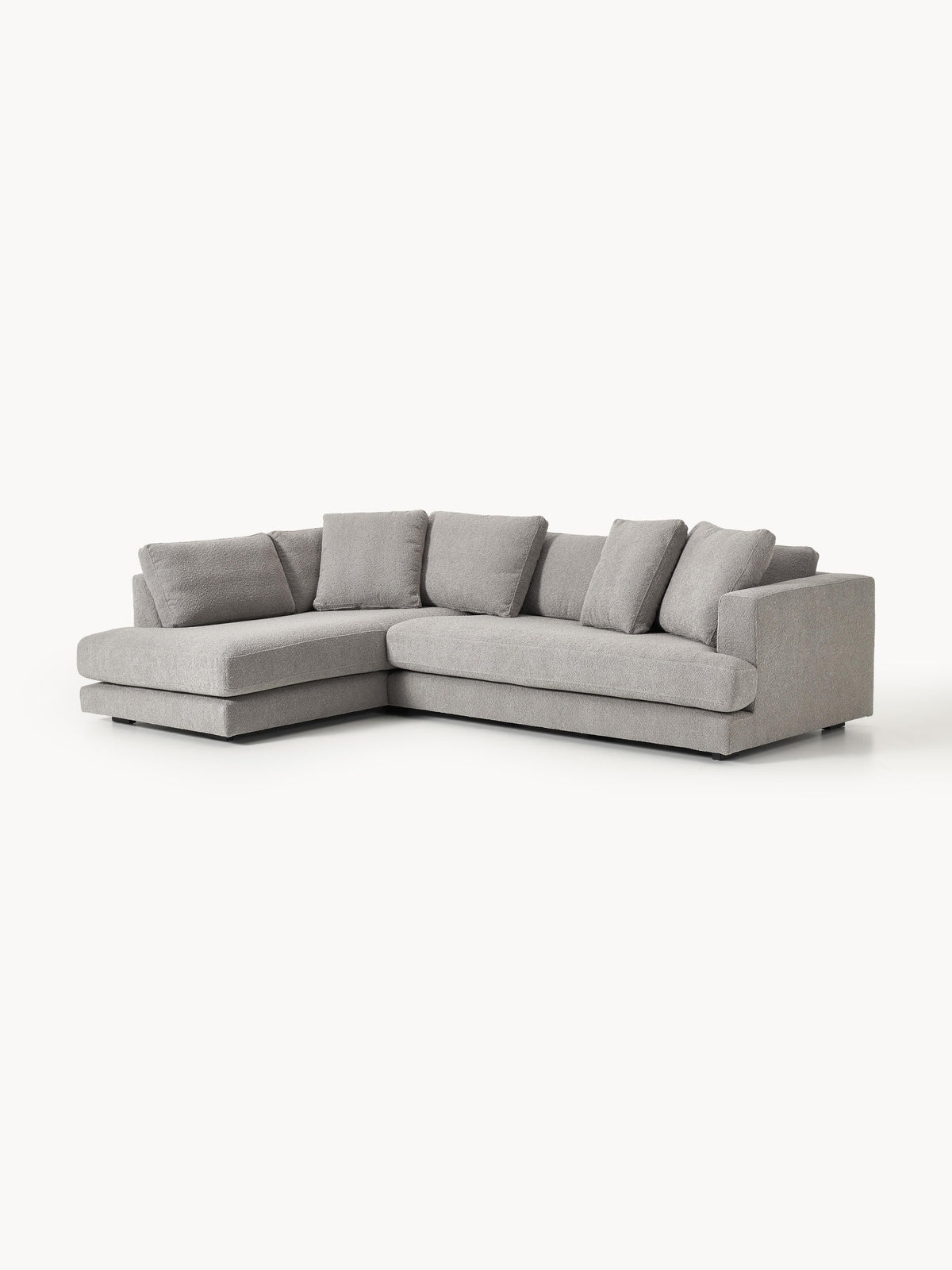 Trivella Corner Sofa in Bouclé