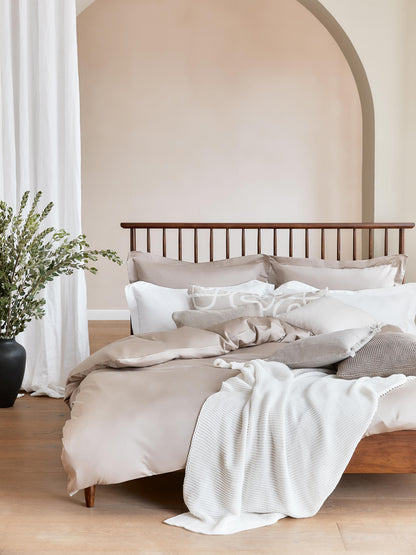 Windara Wooden Bed with Pine Headboard
