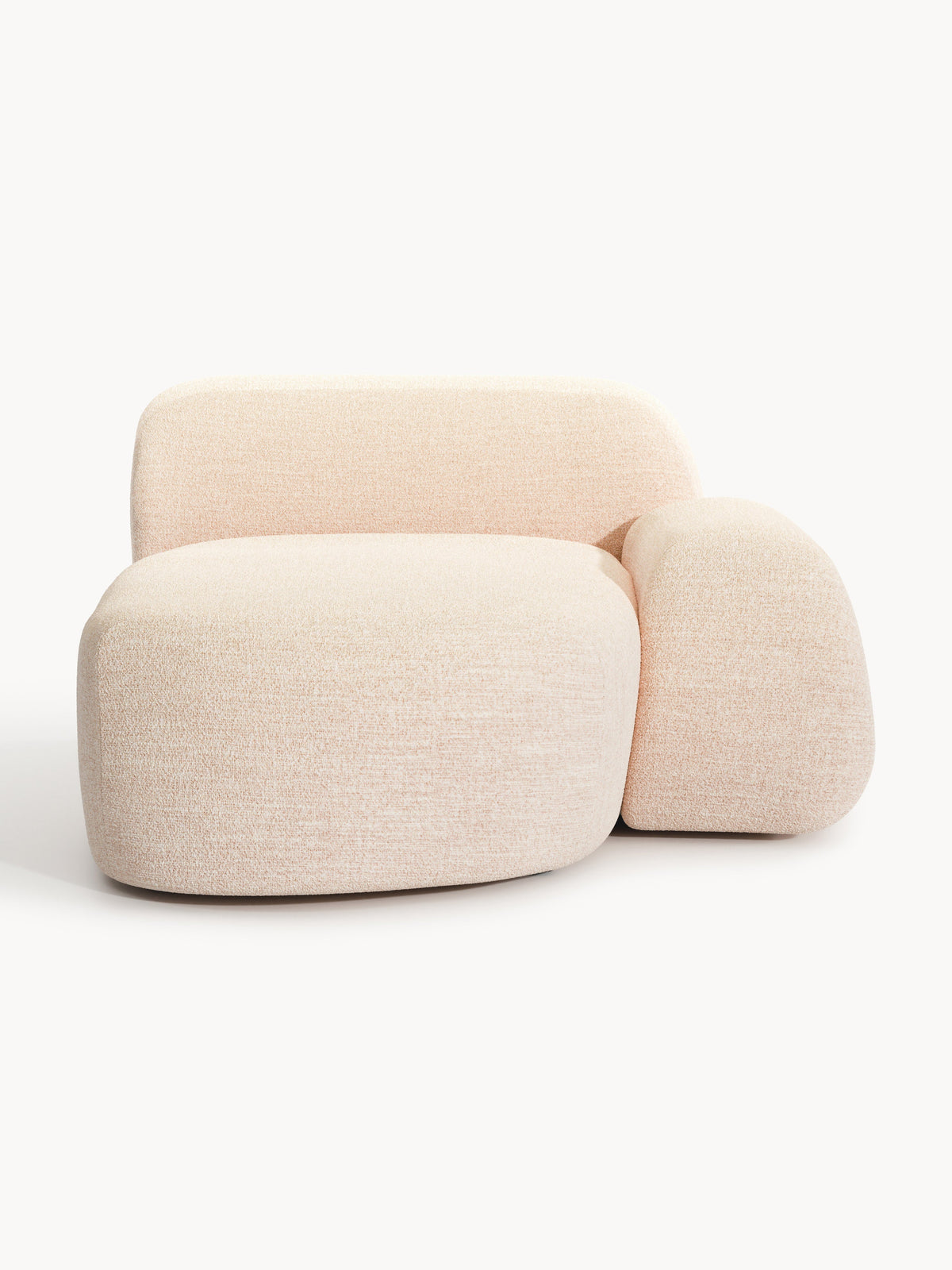 Wolena Bouclé Chaise Corner Module