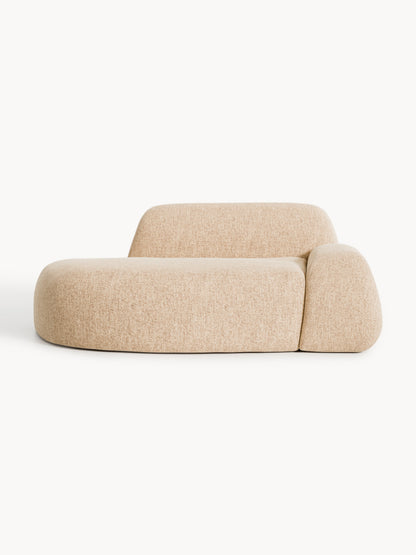 Wolena Bouclé Sofa (2-Seater) with Chaise Longue