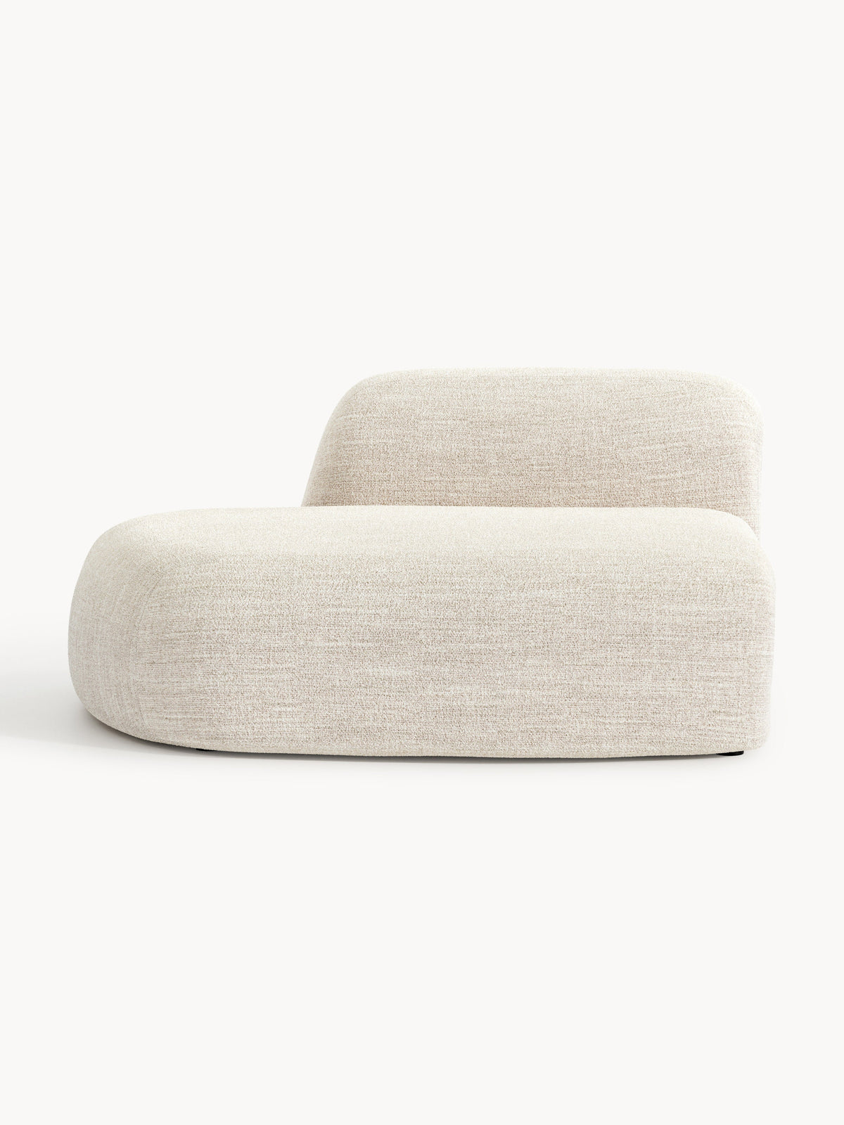 Wolena Chaise Module in Bouclé