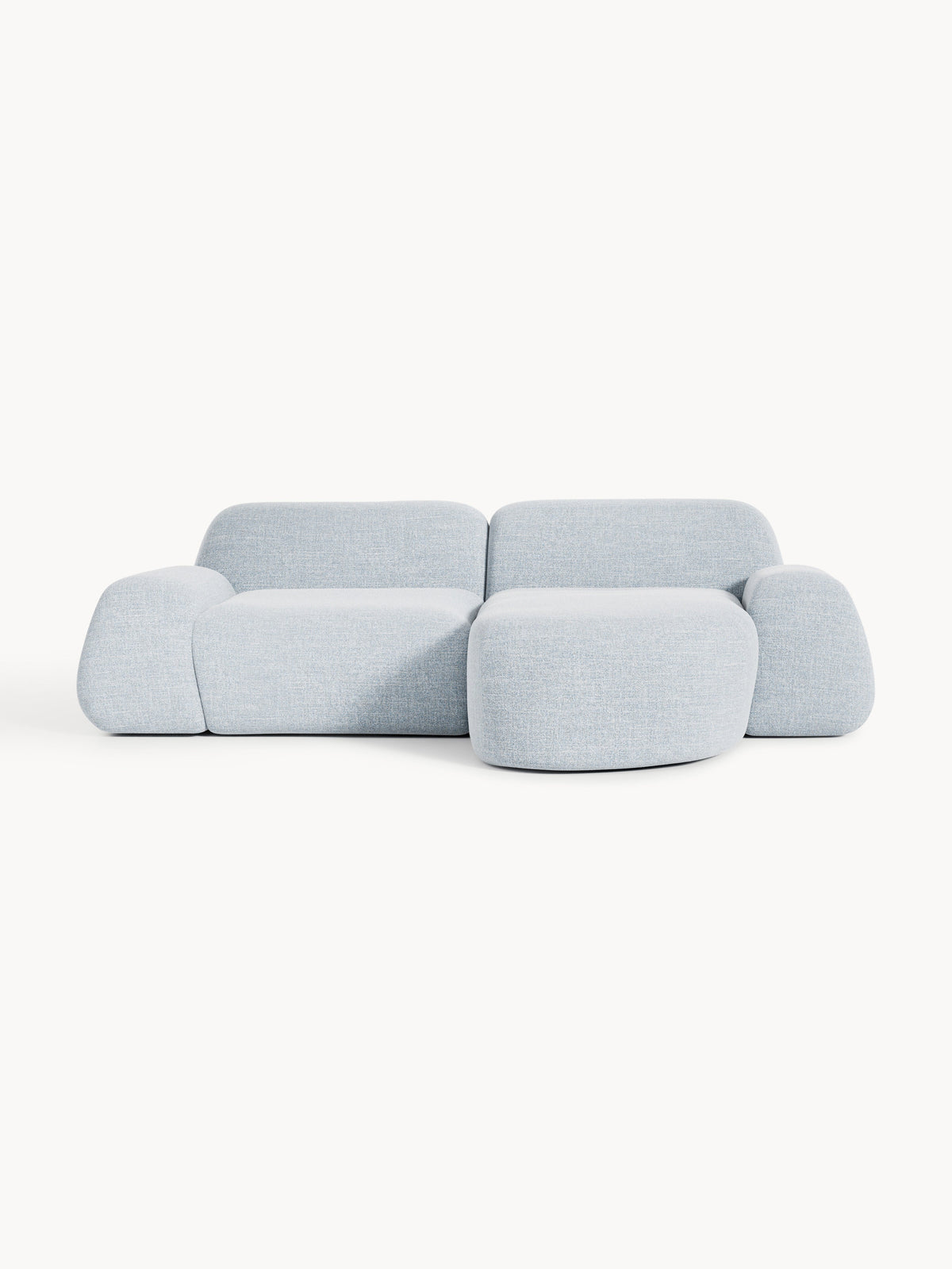 Wolena Modular Bouclé Corner Sofa (3-Seater)