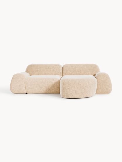 Wolena Modular Bouclé Corner Sofa (3-Seater)