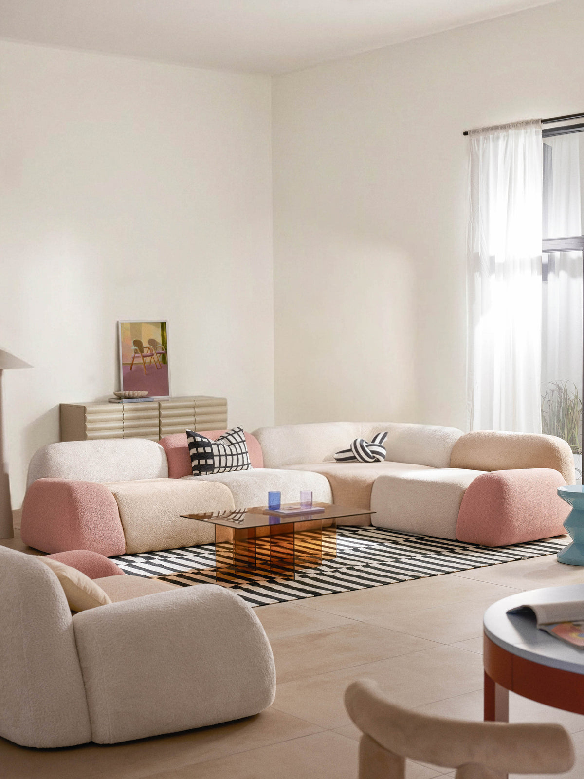 Wolena Modular Corner Sofa (4-Seater), Fuorisalone Edition