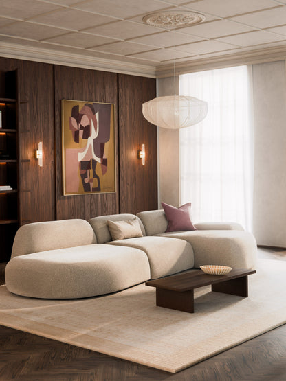 Wolena Modular Corner Sofa (4-Seater) with Chaise Longue