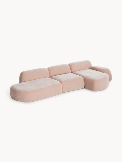 Wolena Modular Corner Sofa (4-Seater) with Chaise Longue