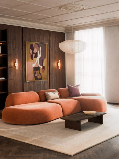 Wolena Modular Corner Sofa (4-Seater) with Chaise Longue