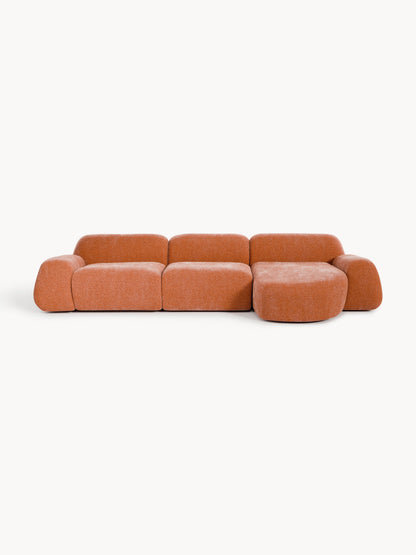 Wolena Modular Teddy Corner Sofa (4-Seater)