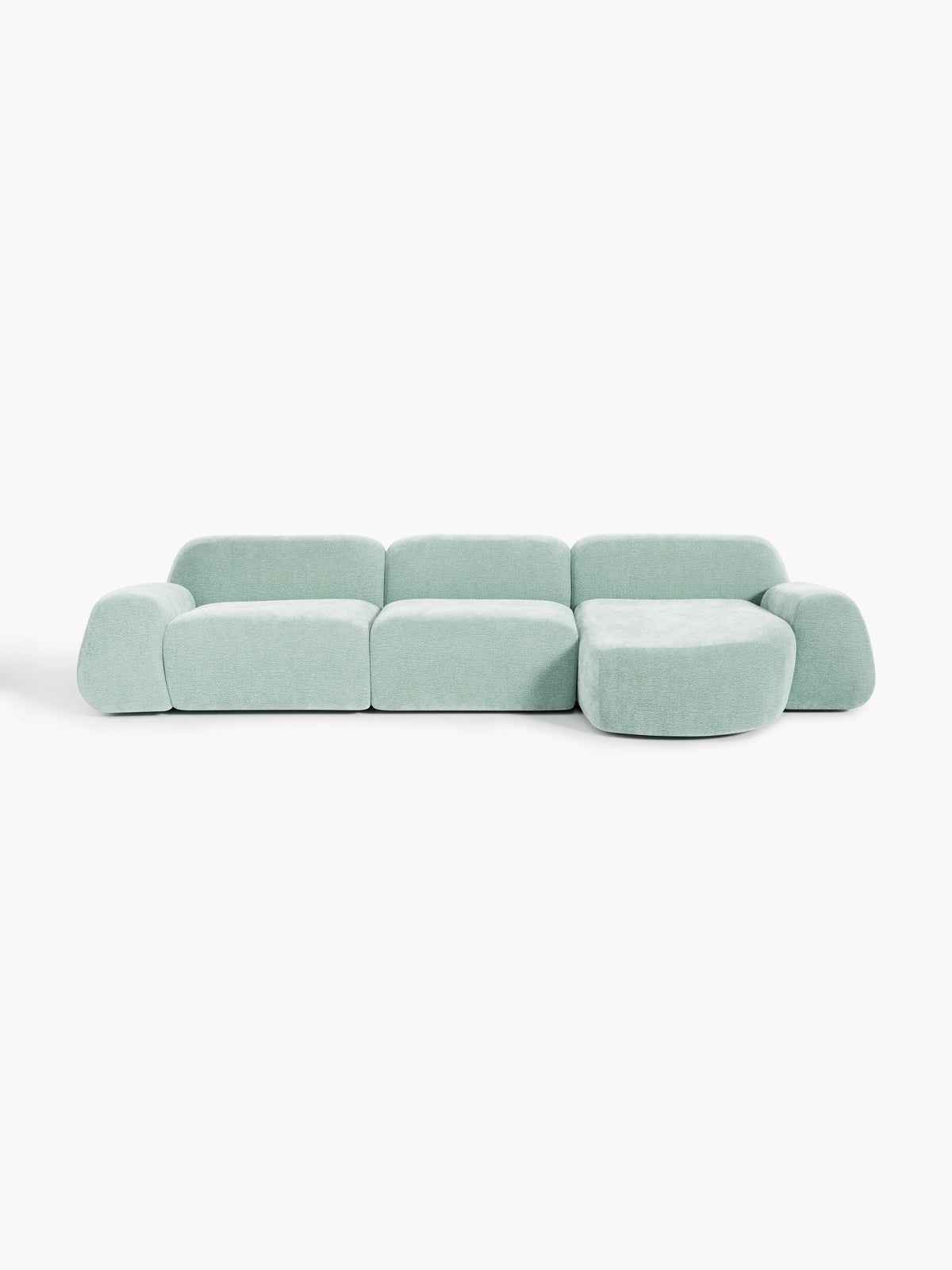 Wolena Modular Teddy Corner Sofa (4-Seater)