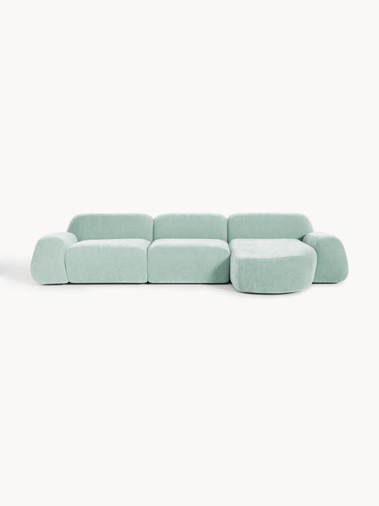 Wolena Modular Teddy Corner Sofa (4-Seater)