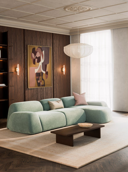 Wolena Modular Teddy Corner Sofa (4-Seater)