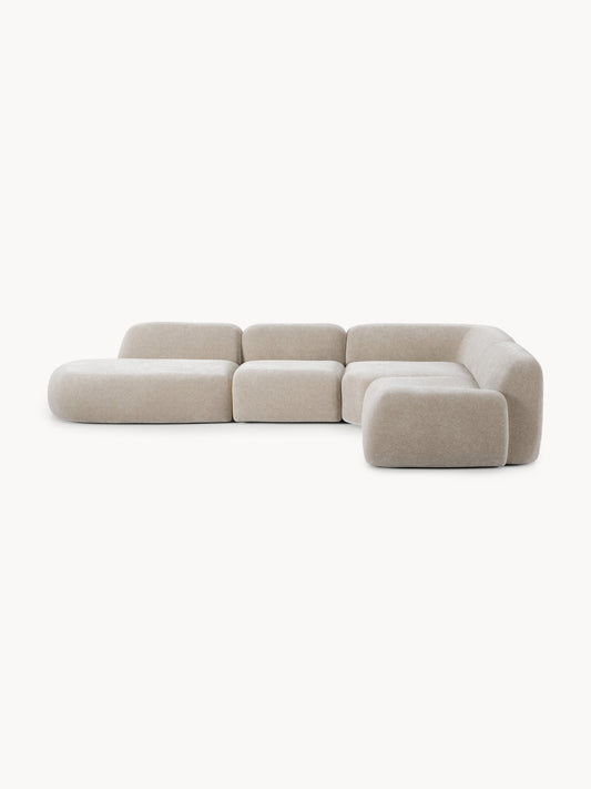 Wolena Modular XL Corner Sofa with Chaise Longue