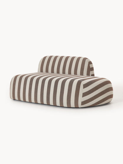 Wolena Striped Chaise Module