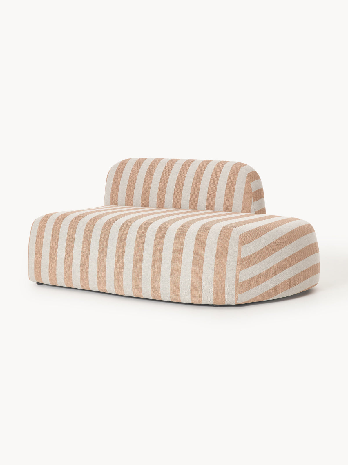 Wolena Striped Chaise Module